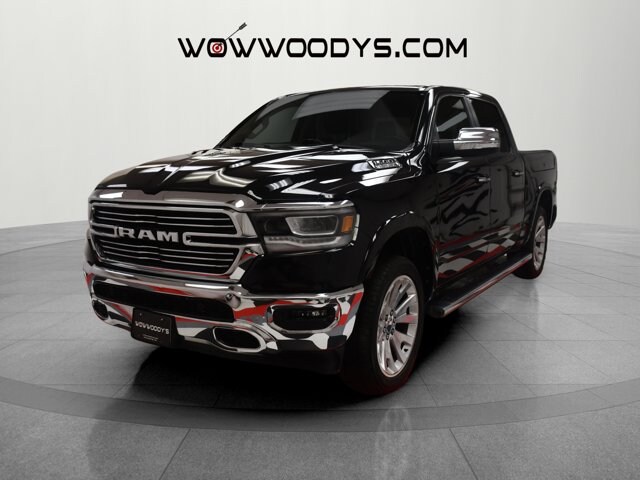 Certified 2019 RAM Ram 1500 Pickup Laramie with VIN 1C6SRFJT9KN754327 for sale in Chillicothe, MO