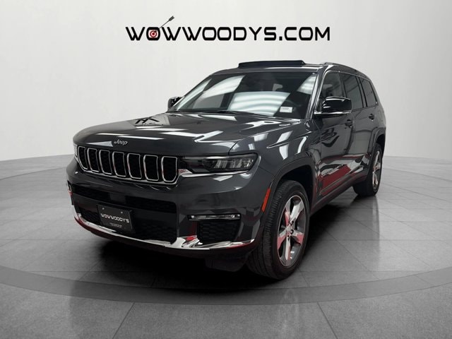 Certified 2021 Jeep Grand Cherokee L Limited with VIN 1C4RJKBG8M8160015 for sale in Kansas City