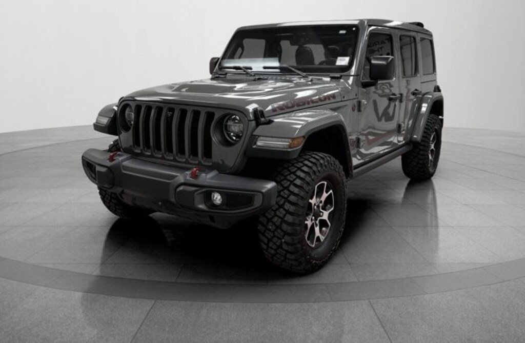 Used 2021 Jeep Wrangler Unlimited Rubicon 4x4 3.0L V6 Turbo Diesel Sky One Touch Power Top L
