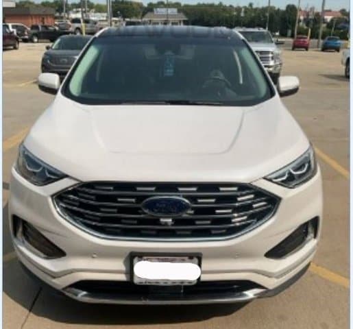 Used 2019 Ford Edge Titanium with VIN 2FMPK4K92KBB32377 for sale in Kansas City