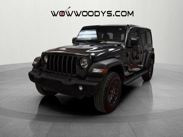 Certified 2024 Jeep Wrangler 4-Door Sport S with VIN 1C4PJXDN3RW177212 for sale in Chillicothe, MO