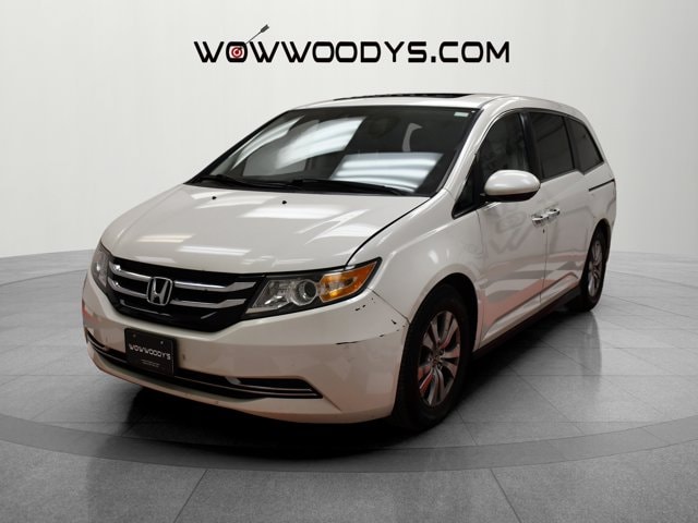 Used 2015 Honda Odyssey EX-L with VIN 5FNRL5H64FB050950 for sale in Chillicothe, MO