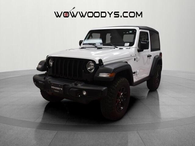 Certified 2023 Jeep Wrangler 2-Door Willys Sport with VIN 1C4GJXAN4PW561095 for sale in Chillicothe, MO