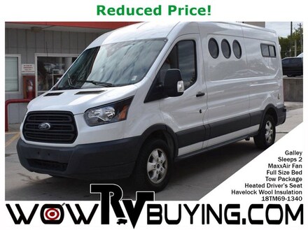 2018 Ford Transit Conversion Van T-250 Base Sleeps 2! Galley Full Size Bed Havlock Wool Insula