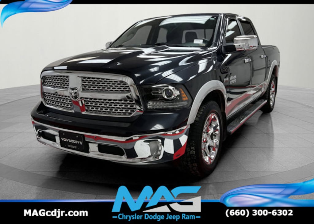 Used 2013 Ram 1500 Laramie Truck Crew Cab