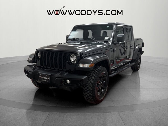 Certified 2022 Jeep Gladiator WILLYS with VIN 1C6HJTAG1NL145963 for sale in Kansas City