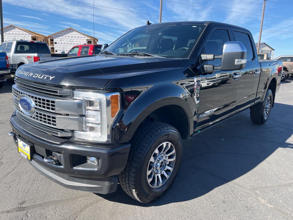 Used 2019 Ford F-350 Super Duty Platinum with VIN 1FT8W3BT3KEE41198 for sale in Rexburg, ID