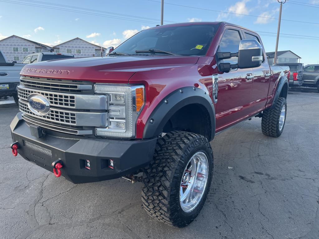 Used 2018 Ford F-350 Super Duty Platinum with VIN 1FT8W3BT6JEC50597 for sale in Rexburg, ID