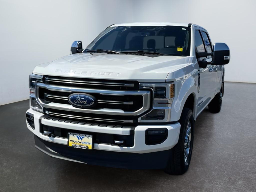 Used 2021 Ford F-350 Super Duty Platinum with VIN 1FT8W3BT0MED01225 for sale in Rexburg, ID