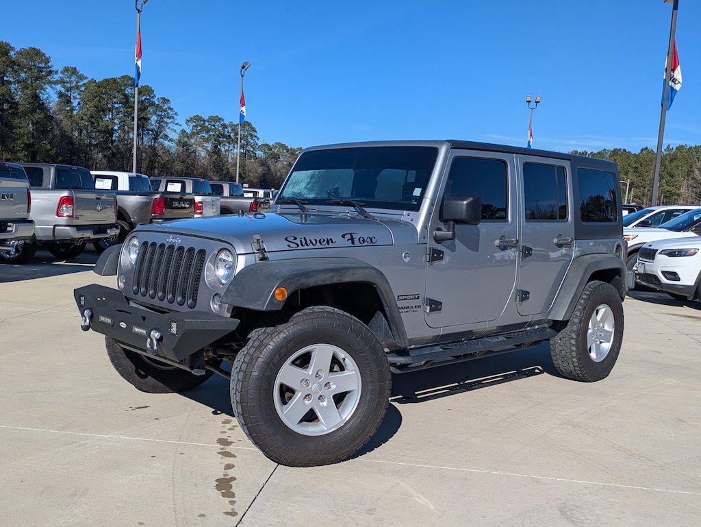 Used 2017 Jeep Wrangler Unlimited Sport Sport 4x4