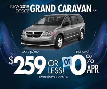 Dodge Grand Caravan $259/m - World 