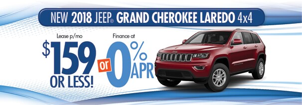 18 Grand Cherokee 159 Month World Jeep Lease Loan Deals
