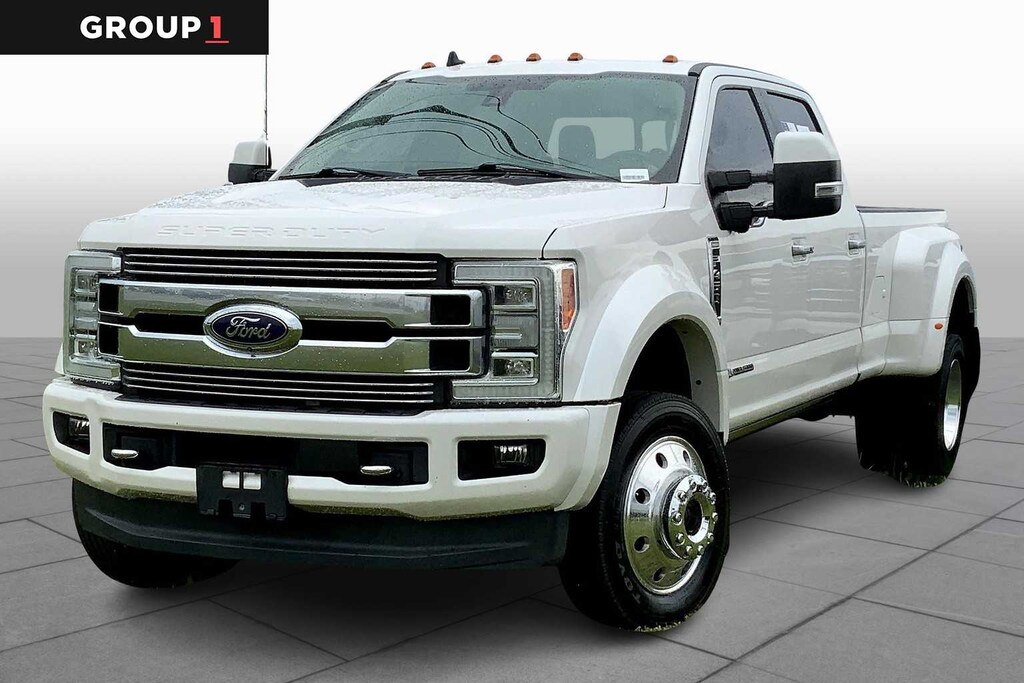 Certified 2019 Ford Super Duty F-450 DRW Limited 4WD Crew Cab 8 Box Truck Crew Cab