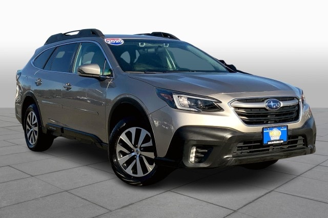 Certified 2020 Subaru Outback Premium with VIN 4S4BTAEC4L3229885 for sale in Houston, TX