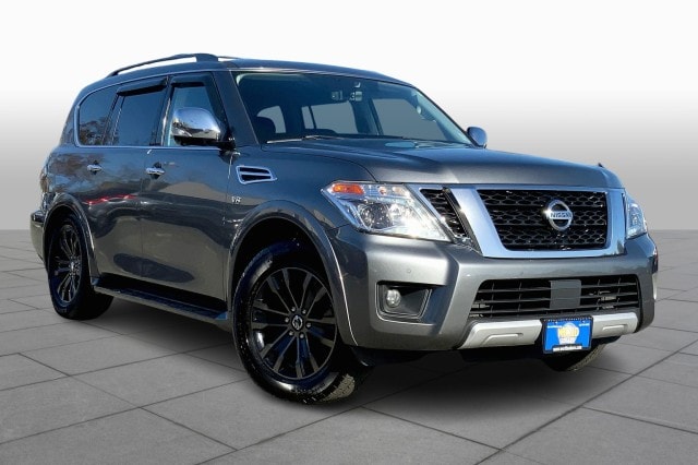 Used 2018 Nissan Armada Platinum with VIN JN8AY2NC7J9553371 for sale in Houston, TX