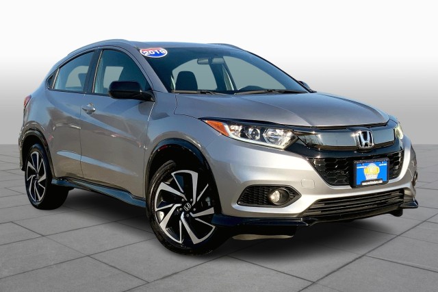 Used 2019 Honda HR-V Sport with VIN 3CZRU6H14KG711771 for sale in Houston, TX