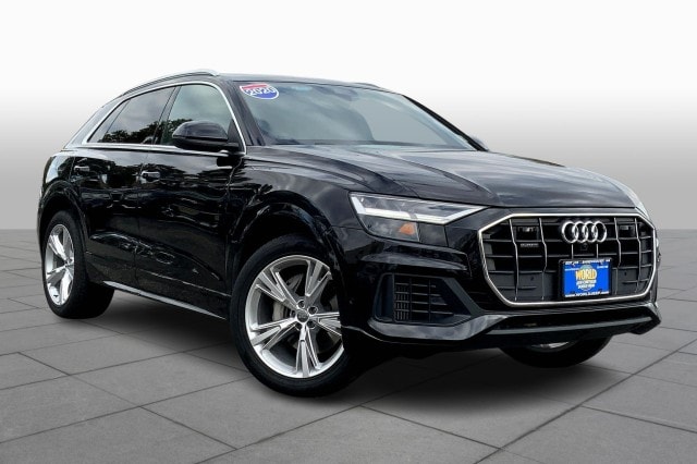 Used 2020 Audi Q8 Premium Plus with VIN WA1BVAF1XLD004242 for sale in Houston, TX