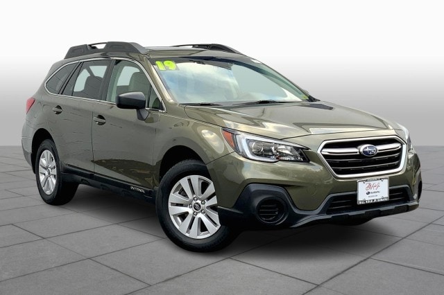 Certified 2019 Subaru Outback Base with VIN 4S4BSABC4K3344458 for sale in Houston, TX