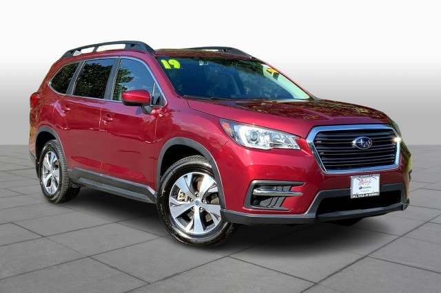 Certified 2019 Subaru Ascent Premium with VIN 4S4WMABDXK3451423 for sale in Houston, TX