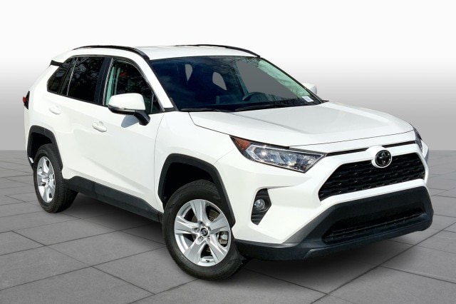 Certified 2021 Toyota RAV4 XLE with VIN 2T3W1RFV7MC086005 for sale in Houston, TX