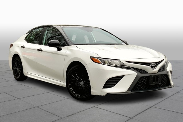 Certified 2020 Toyota Camry SE Nightshade with VIN 4T1G11AK4LU311408 for sale in Houston, TX