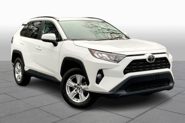 Certified 2021 Toyota RAV4 XLE with VIN 2T3W1RFV7MC094900 for sale in Houston, TX