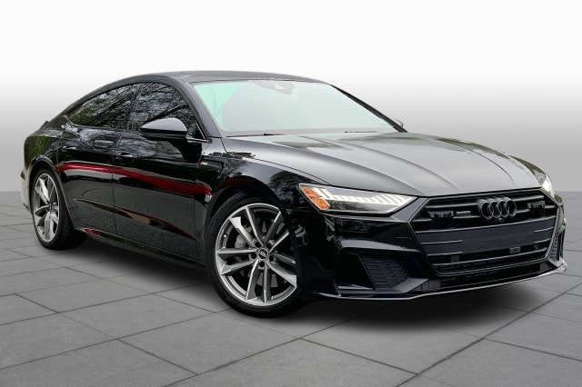 Used 2021 Audi A7 Premium Plus with VIN WAUTPBF23MN081403 for sale in Houston, TX