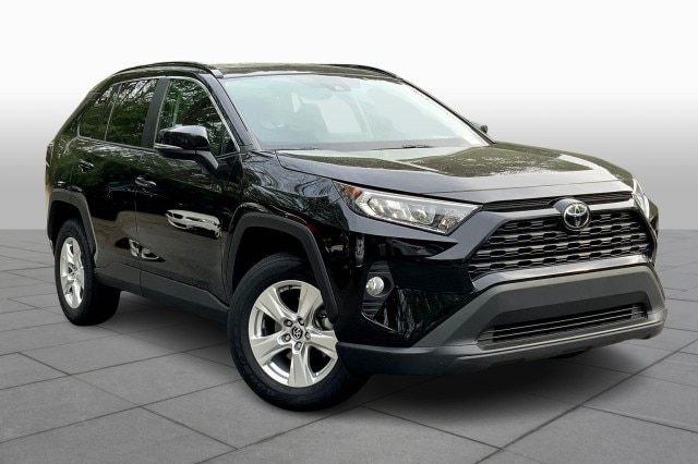 Certified 2021 Toyota RAV4 XLE with VIN 2T3W1RFV6MC088747 for sale in Houston, TX