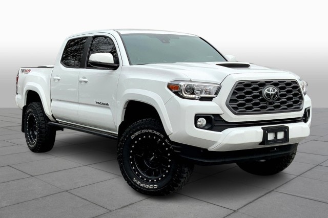 Certified 2022 Toyota Tacoma TRD Sport with VIN 3TMCZ5AN7NM483307 for sale in Houston, TX