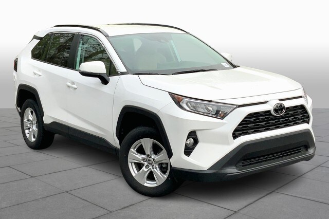 Certified 2021 Toyota RAV4 XLE with VIN 2T3W1RFV7MC122842 for sale in Houston, TX