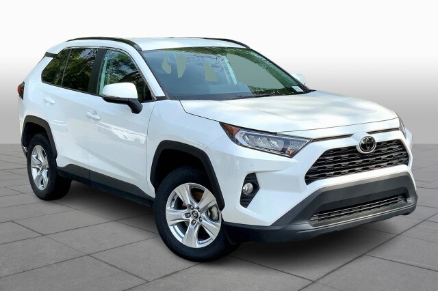 Certified 2021 Toyota RAV4 XLE with VIN 2T3P1RFV8MW144190 for sale in Houston, TX