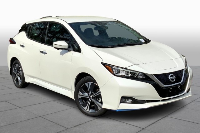 Used 2021 Nissan Leaf SL Plus with VIN 1N4BZ1DVXMC552979 for sale in Houston, TX