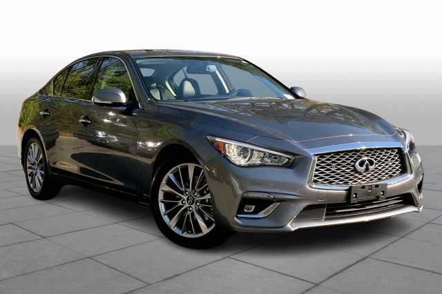 Used 2022 INFINITI Q50 LUXE with VIN JN1EV7BR3NM341987 for sale in Houston, TX