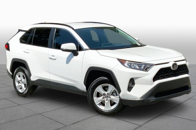 Certified 2020 Toyota RAV4 XLE with VIN 2T3W1RFV9LC063050 for sale in Houston, TX