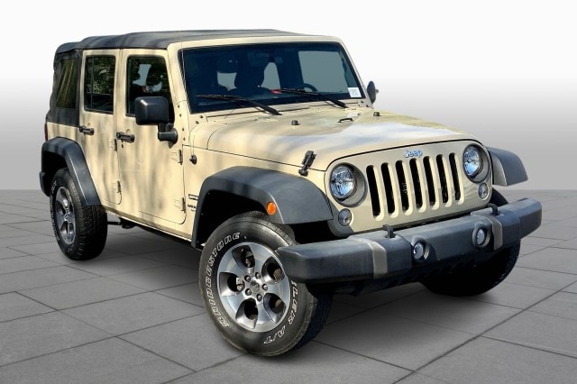 Used 2017 Jeep Wrangler Unlimited Sport with VIN 1C4BJWDG3HL722475 for sale in Houston, TX