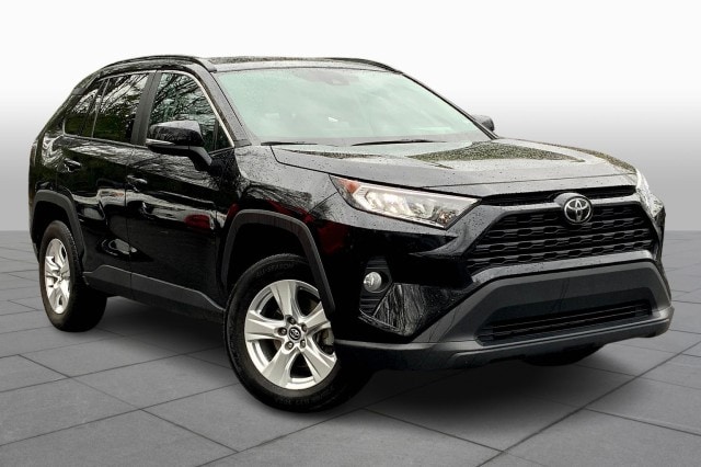 Certified 2021 Toyota RAV4 XLE with VIN 2T3P1RFV3MW157493 for sale in Houston, TX