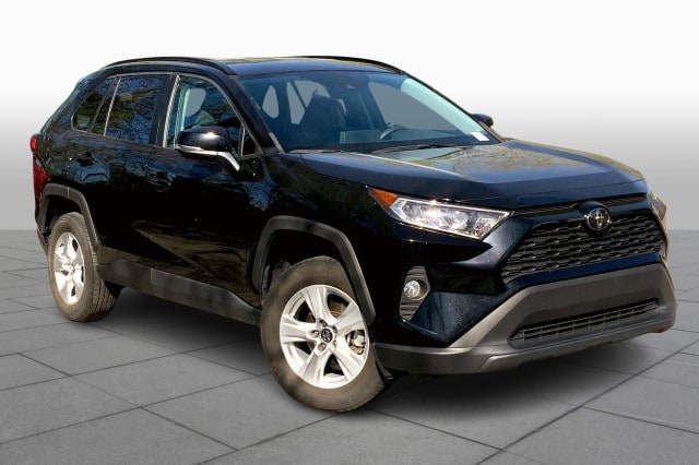 Certified 2021 Toyota RAV4 XLE with VIN 2T3W1RFV6MC086741 for sale in Houston, TX