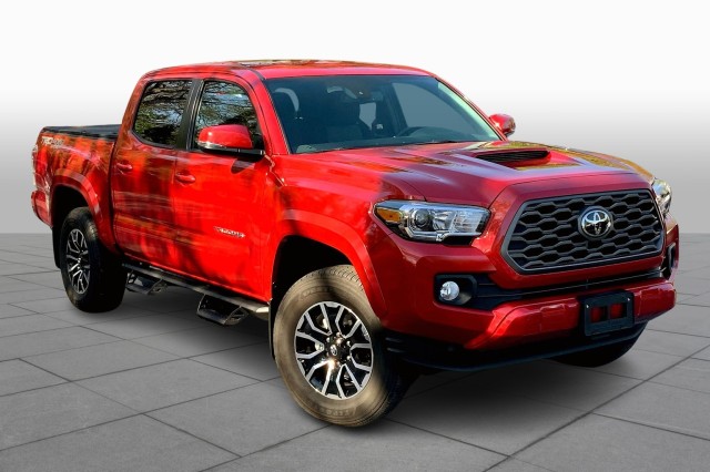 Certified 2022 Toyota Tacoma TRD Sport with VIN 3TMCZ5AN2NM522871 for sale in Houston, TX