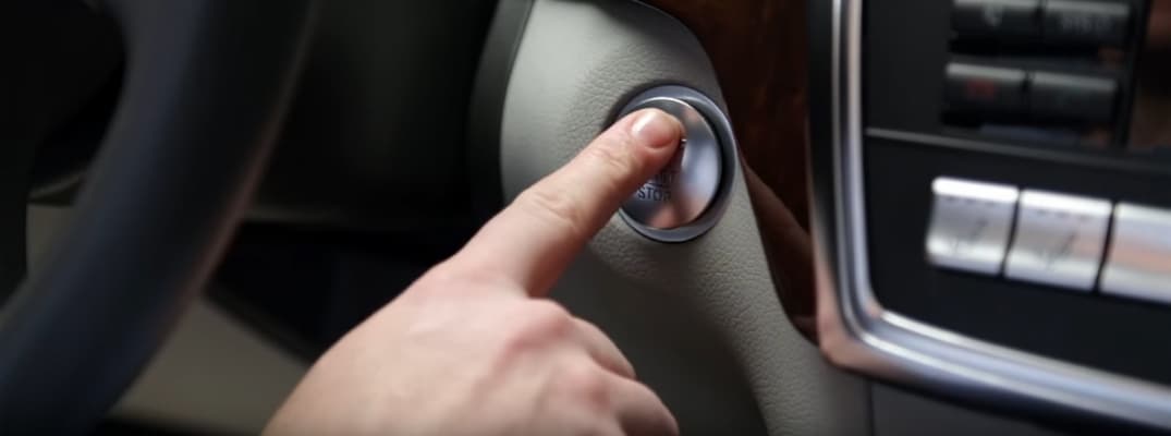 The push-button ignition was a luxurious way to start your car