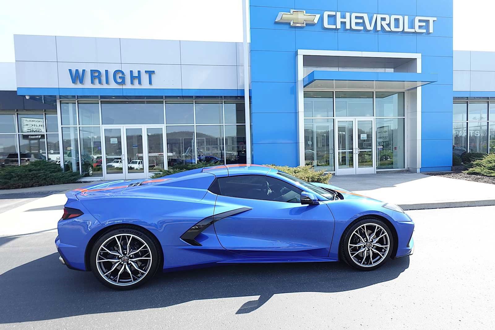 Used 2023 Chevrolet Corvette 2LT with VIN 1G1YB3D46P5123657 for sale in Baden, PA