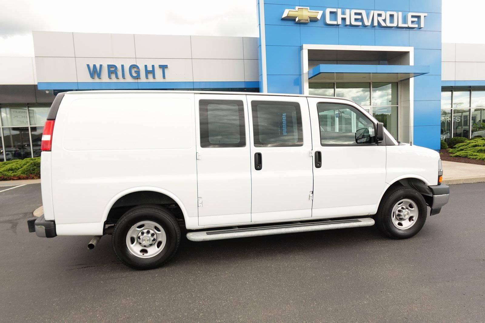 Used 2023 Chevrolet Express Cargo Work Van with VIN 1GCWGAFP0P1125732 for sale in Baden, PA