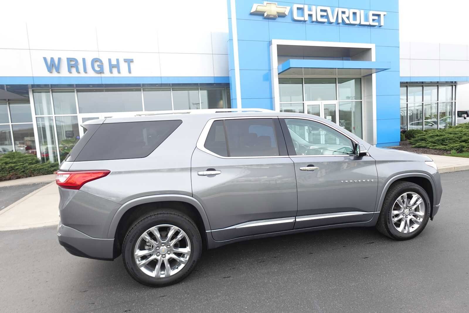 Used 2021 Chevrolet Traverse High Country with VIN 1GNEVNKW4MJ100812 for sale in Baden, PA