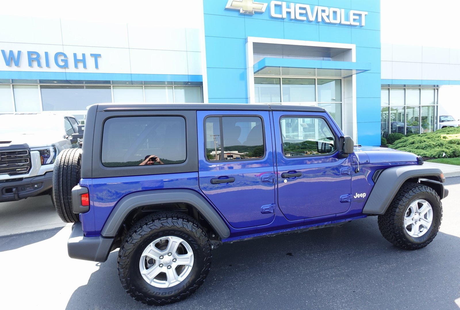 Used 2020 Jeep Wrangler Unlimited Sport S with VIN 1C4HJXDN0LW347456 for sale in Baden, PA