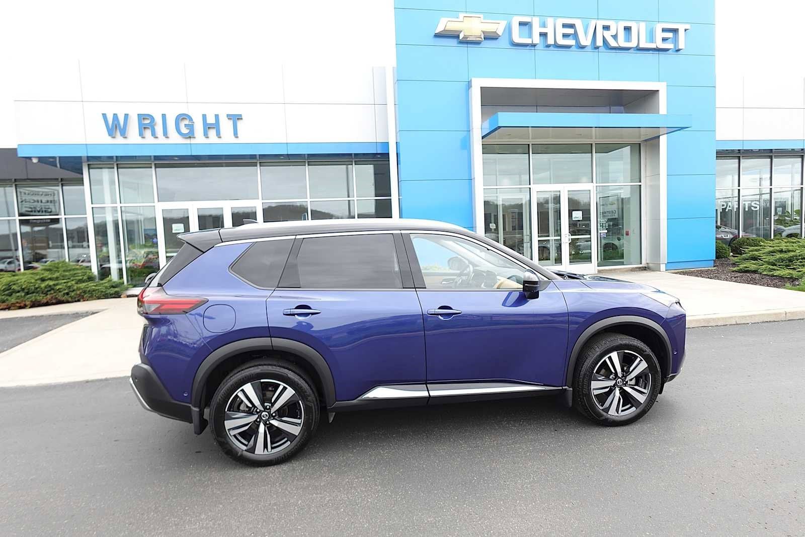 Used 2021 Nissan Rogue Platinum with VIN JN8AT3DD6MW302751 for sale in Baden, PA
