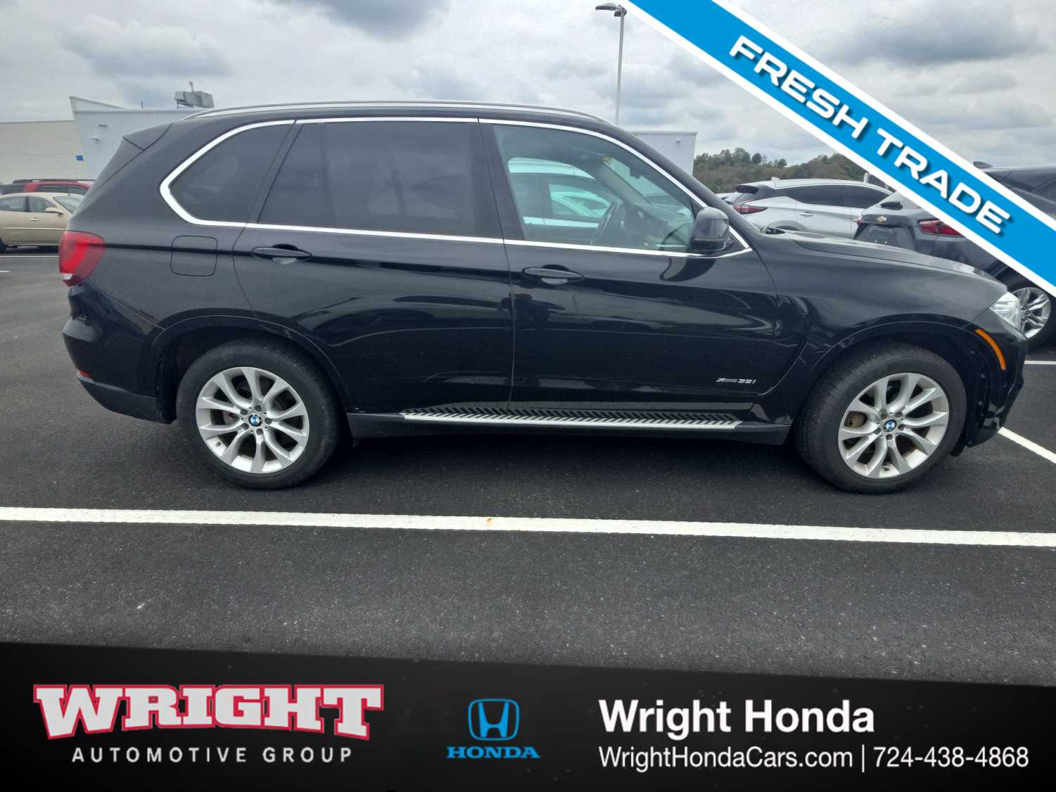 Used 2015 BMW X5 xDrive35i with VIN 5UXKR0C52F0P02849 for sale in Uniontown, PA