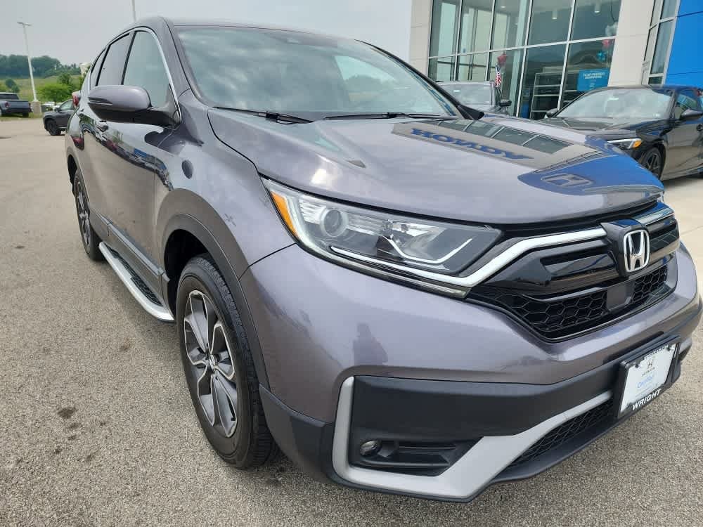 Used 2022 Honda CR-V EX-L with VIN 2HKRW2H89NH643775 for sale in Uniontown, PA