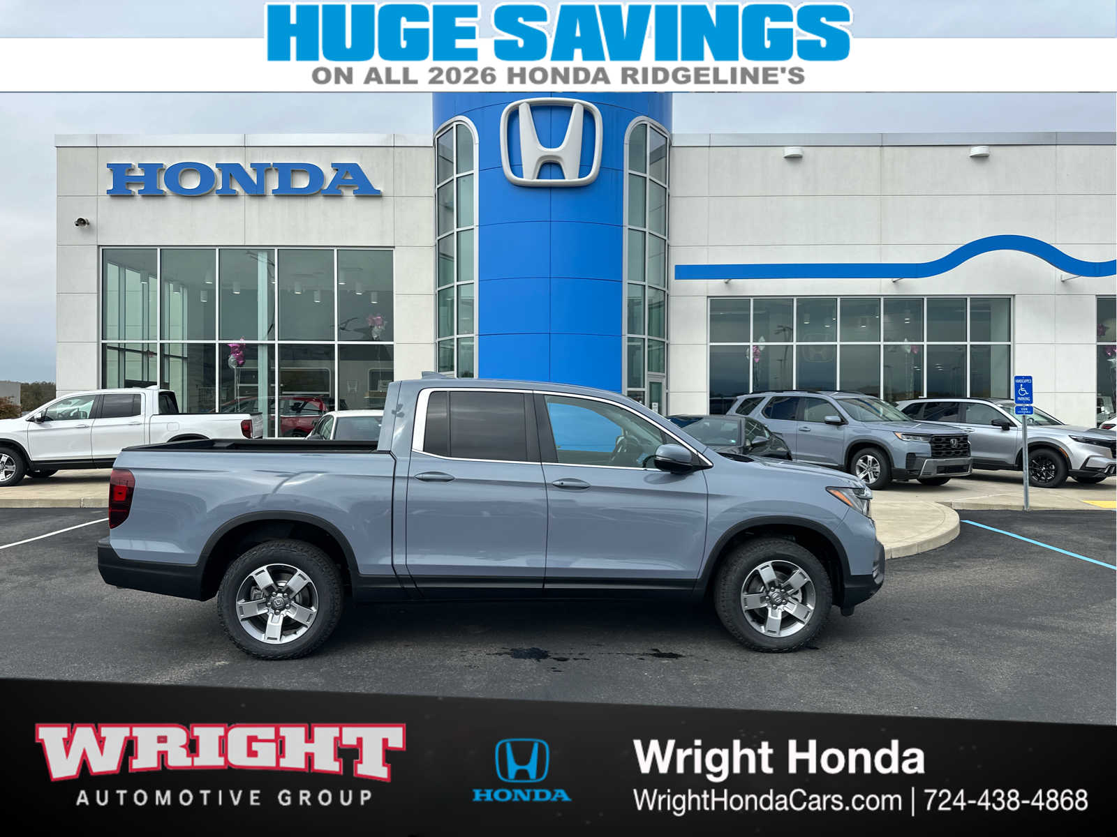 2026 Honda Ridgeline RTL Truck Crew Cab