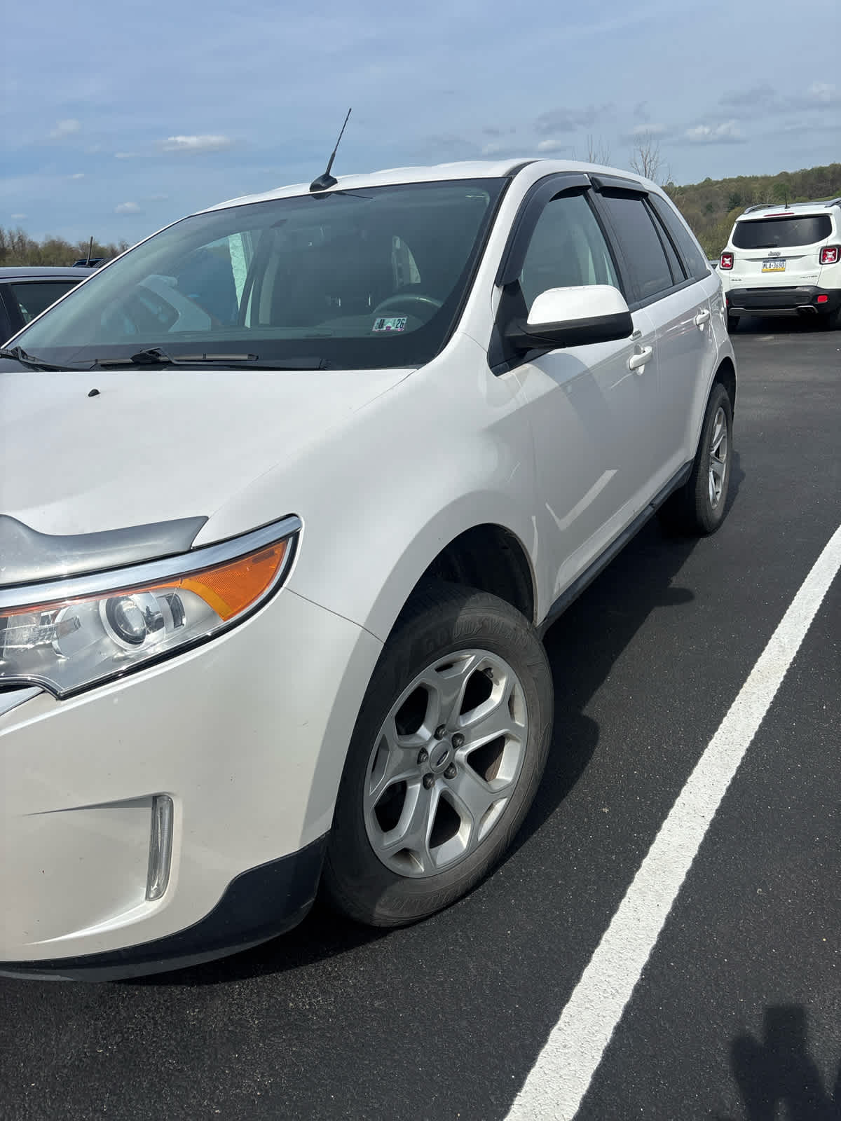 Used 2014 Ford Edge SEL with VIN 2FMDK4JCXEBA93557 for sale in Uniontown, PA
