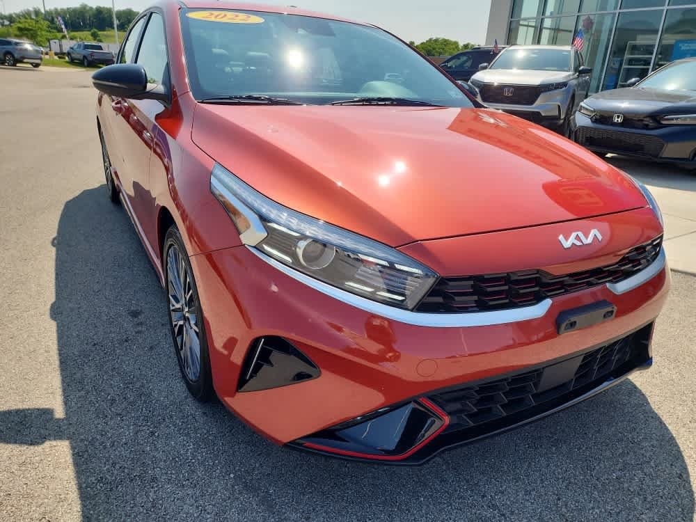 Used 2022 Kia FORTE GT-Line with VIN 3KPF54AD0NE452162 for sale in Uniontown, PA