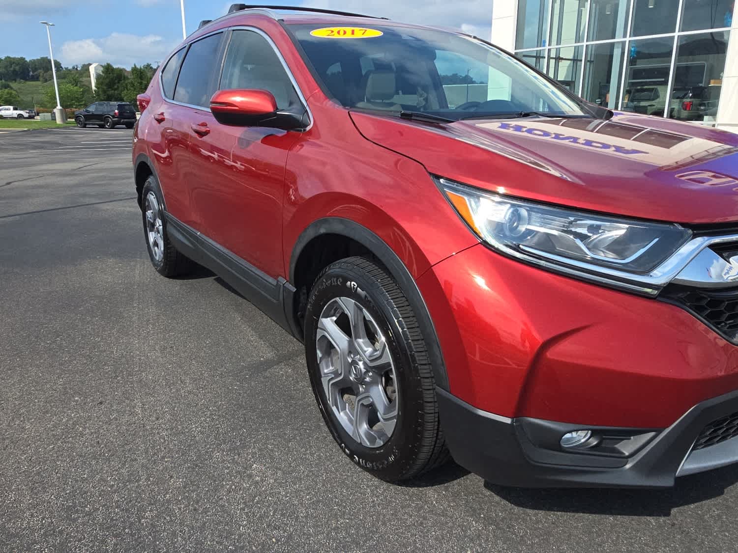 Used 2017 Honda CR-V EX-L with VIN 2HKRW2H82HH677531 for sale in Uniontown, PA